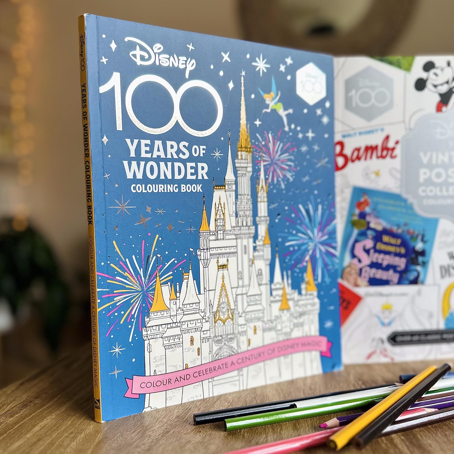 Disney 100 Years of Wonder Colouring Book: Celebrate a century of Disney magic!