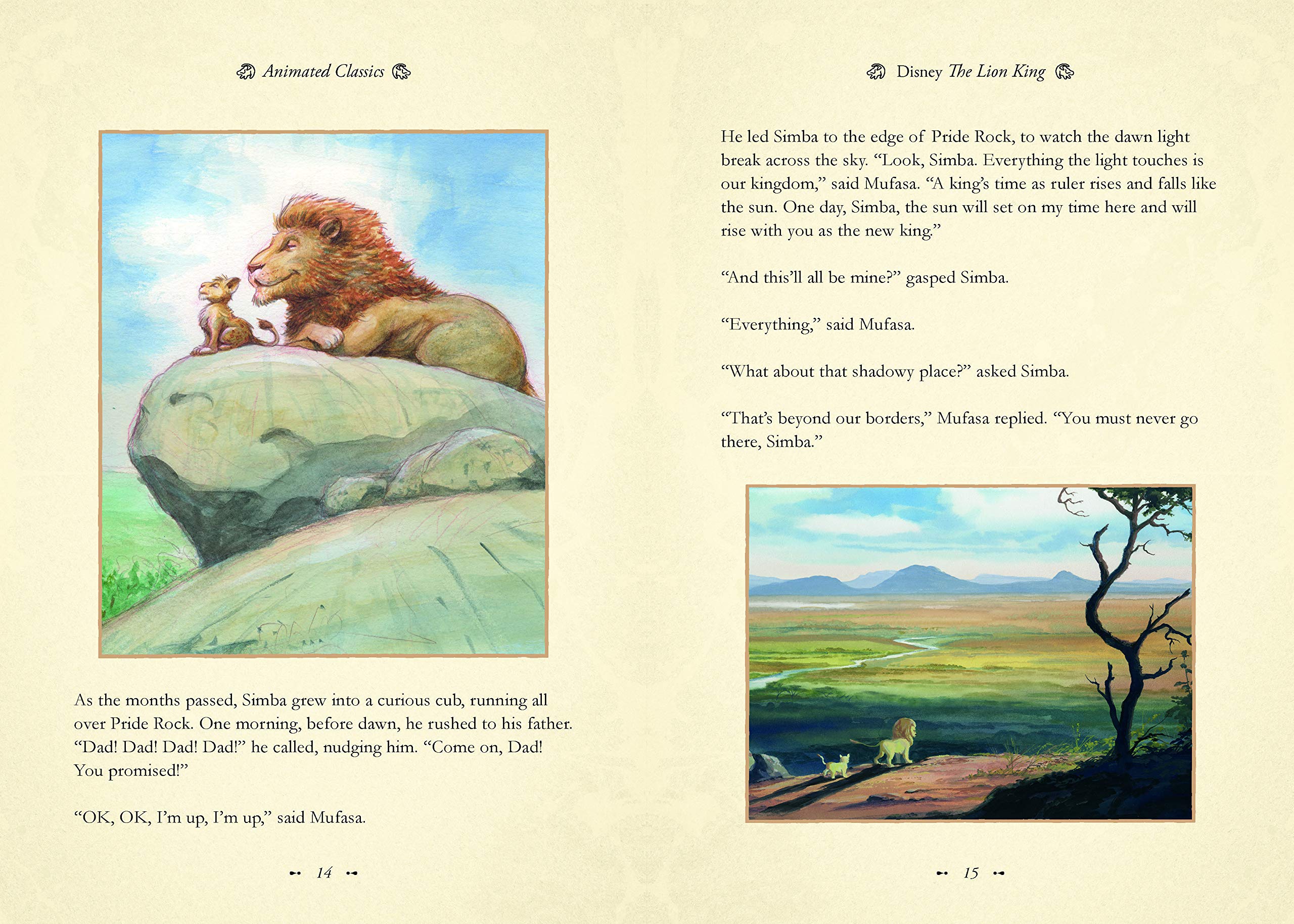 The Lion King (Disney Animated Classics) - The English Bookshop Kuwait