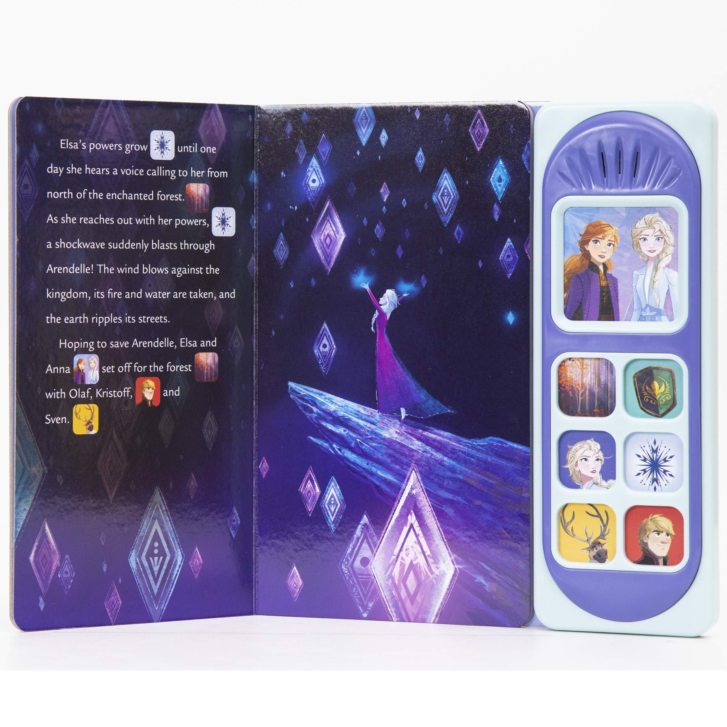 Disney Frozen 2 Elsa, Anna, and Olaf - Stronger Together Little Sound Book – PI Kids (Play-A-Sound) - The English Bookshop Kuwait