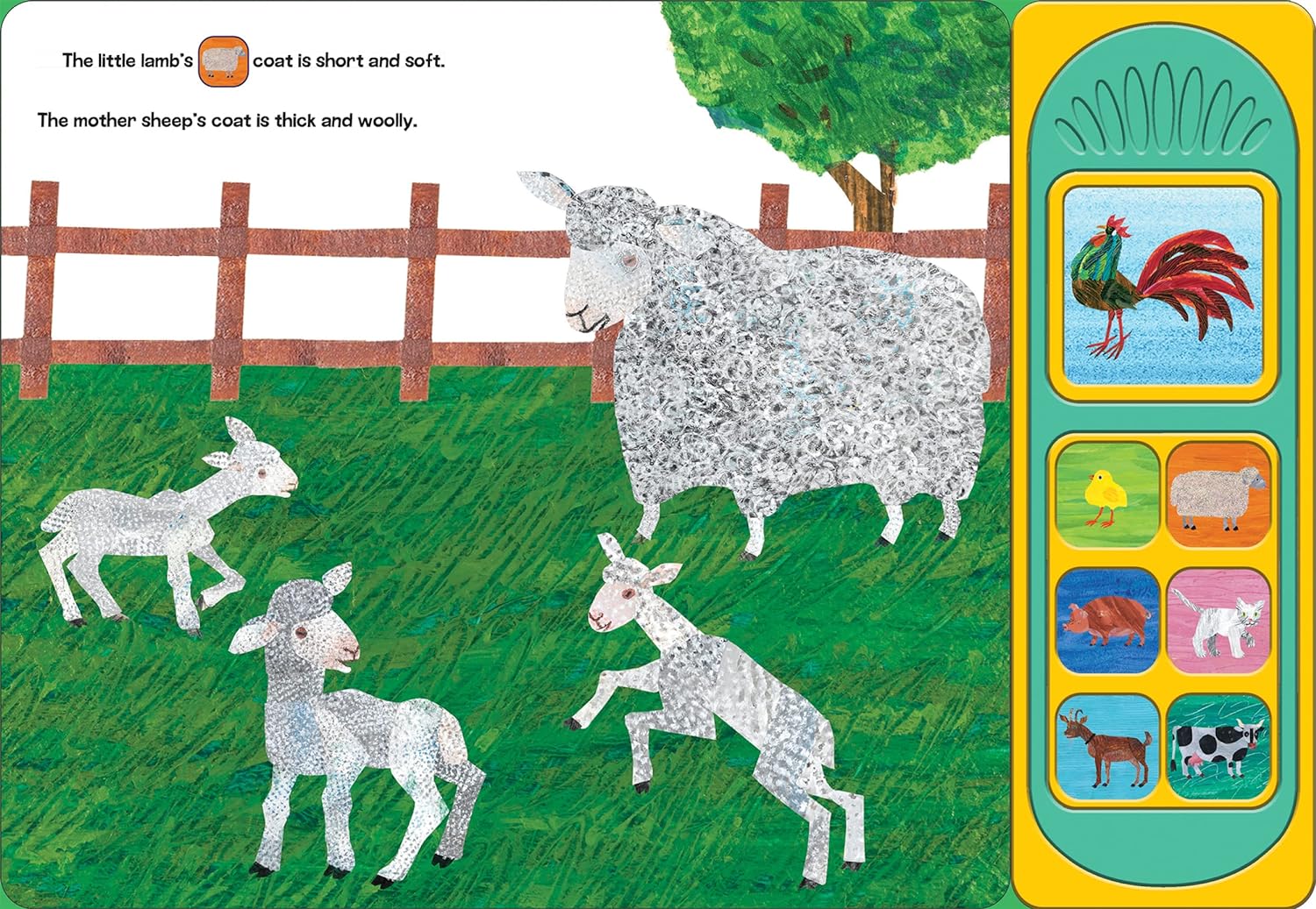 World of Eric Carle, Farm Babies 7-Button Sound Book