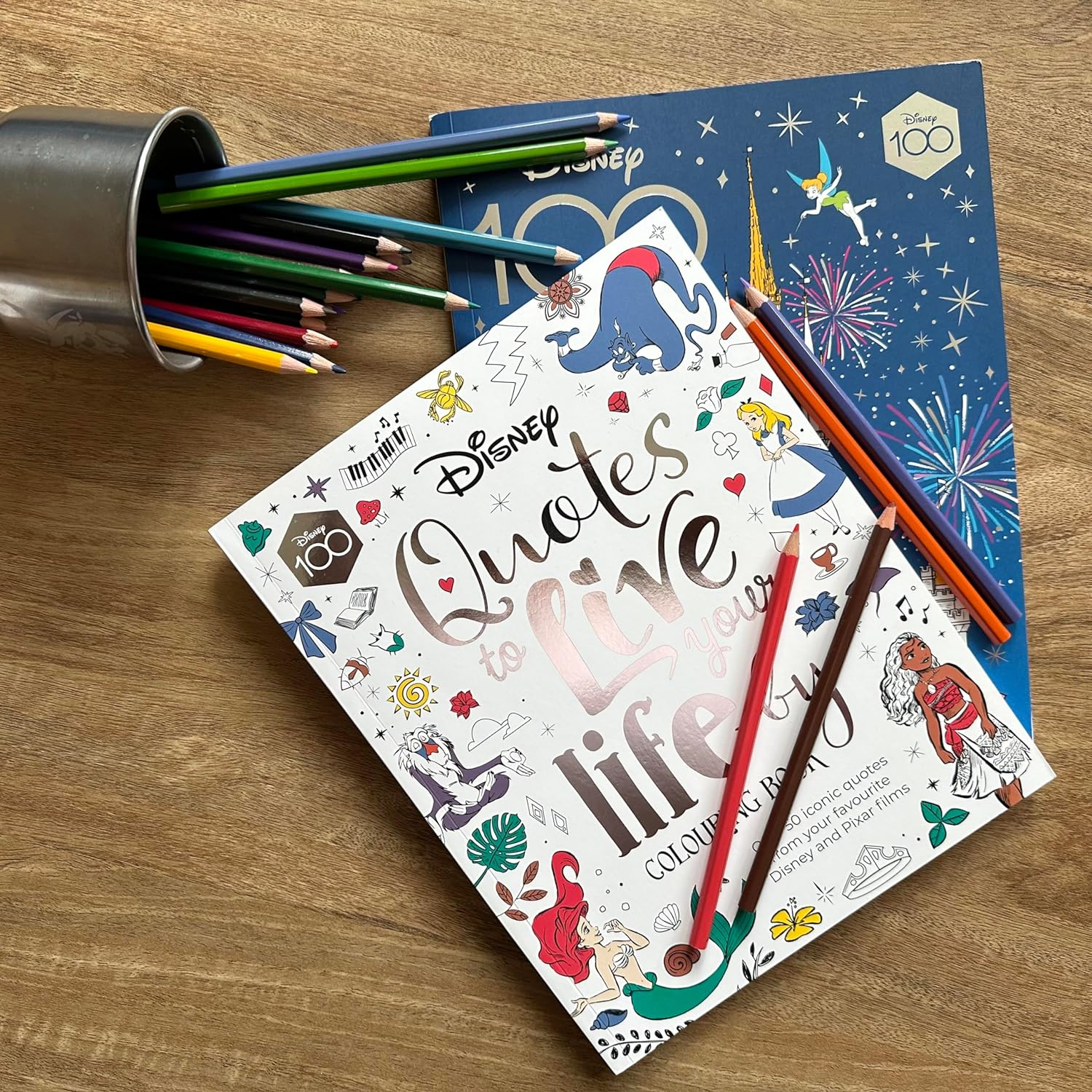 Disney Quotes to Live Your Life By Colouring Book