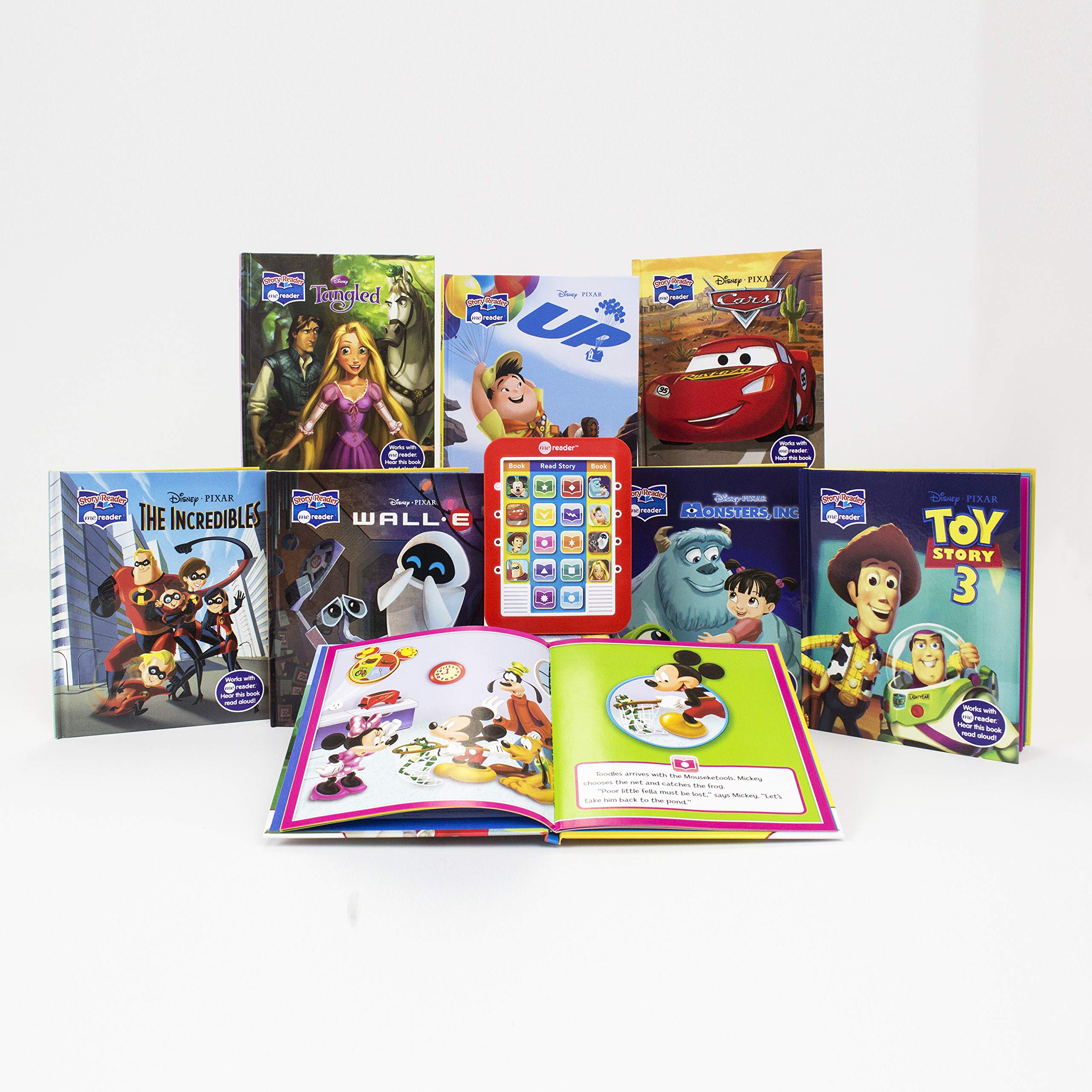 Disney - Mickey Mouse, Toy Story and More! Me Reader Electronic Reader 8-Book Library - The English Bookshop Kuwait