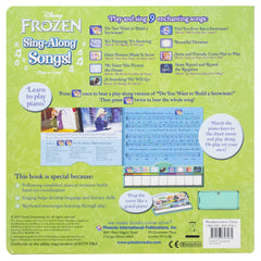 Disney Frozen Elsa, Anna, Olaf, and More! - Sing-Along Songs! Piano Songbook with Built-In Keyboard - Features "Do You want to Build a Snowman? - The English Bookshop Kuwait