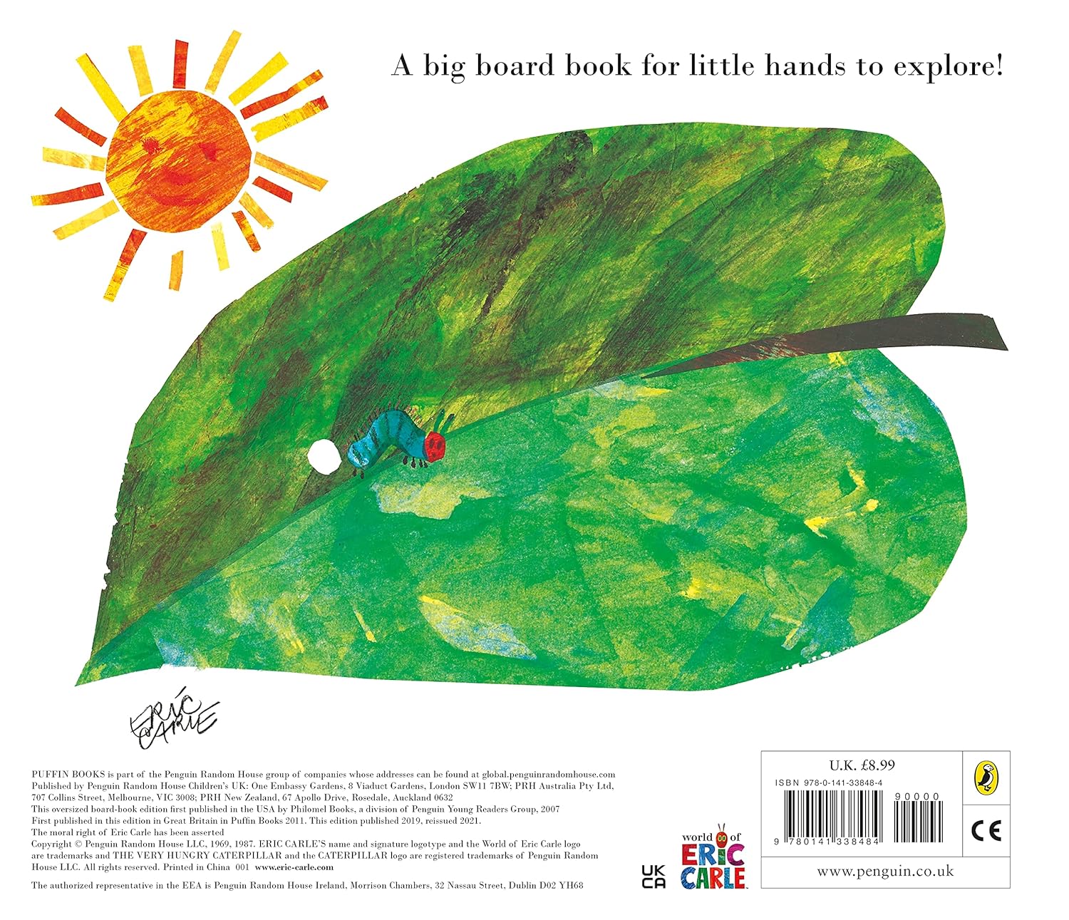 The Very Hungry Caterpillar Big Board Book - The English Bookshop