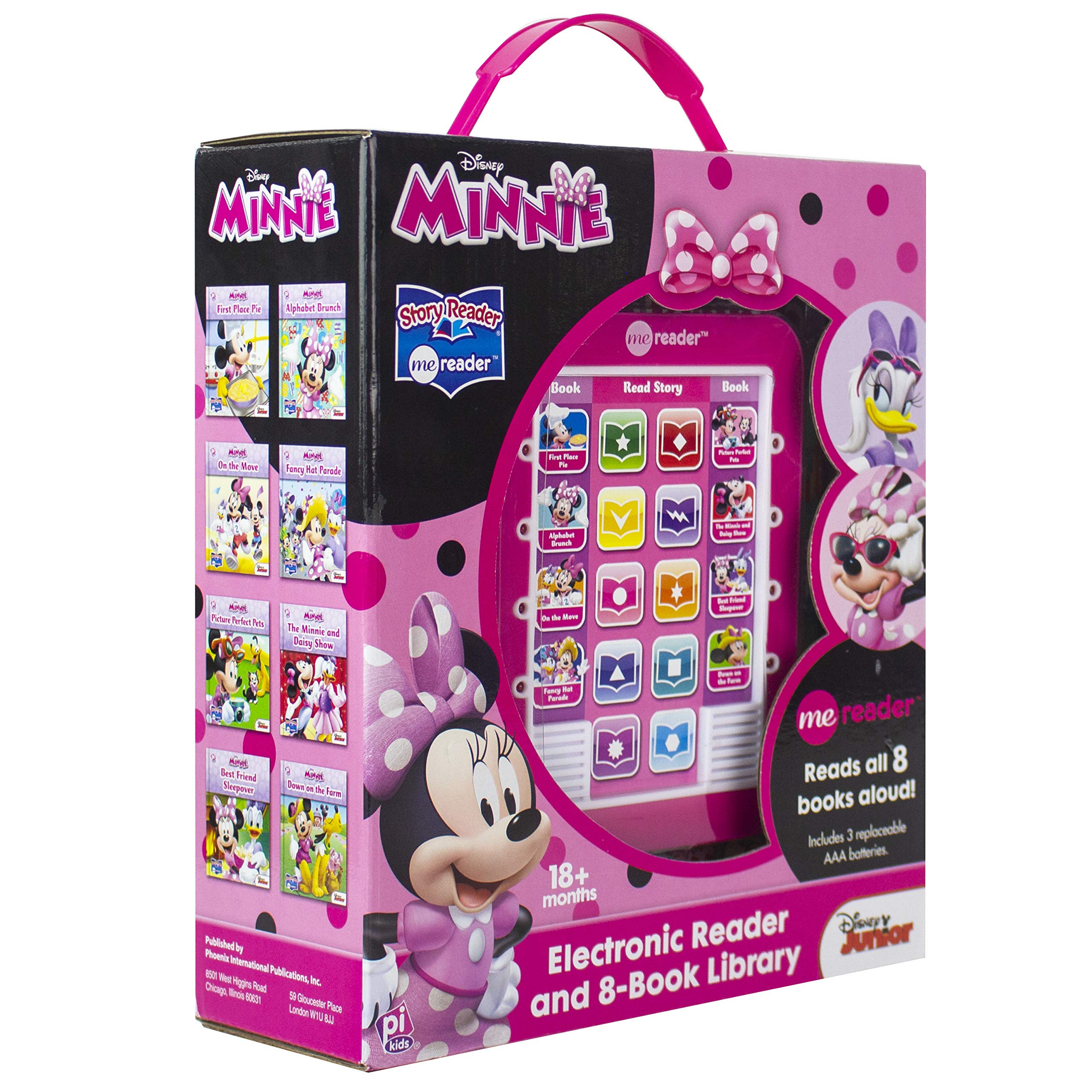 Disney Minnie Mouse - Me Reader Electronic Reader and 8 Sound Book Library - The English Bookshop Kuwait