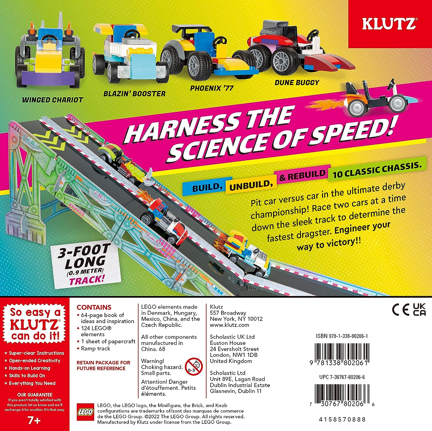 Klutz Lego Race Cars - The English Bookshop Kuwait