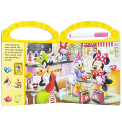 Disney Minnie Mouse - Write-and-Erase Look and Find - Wipe Clean Learning Board - The English Bookshop Kuwait