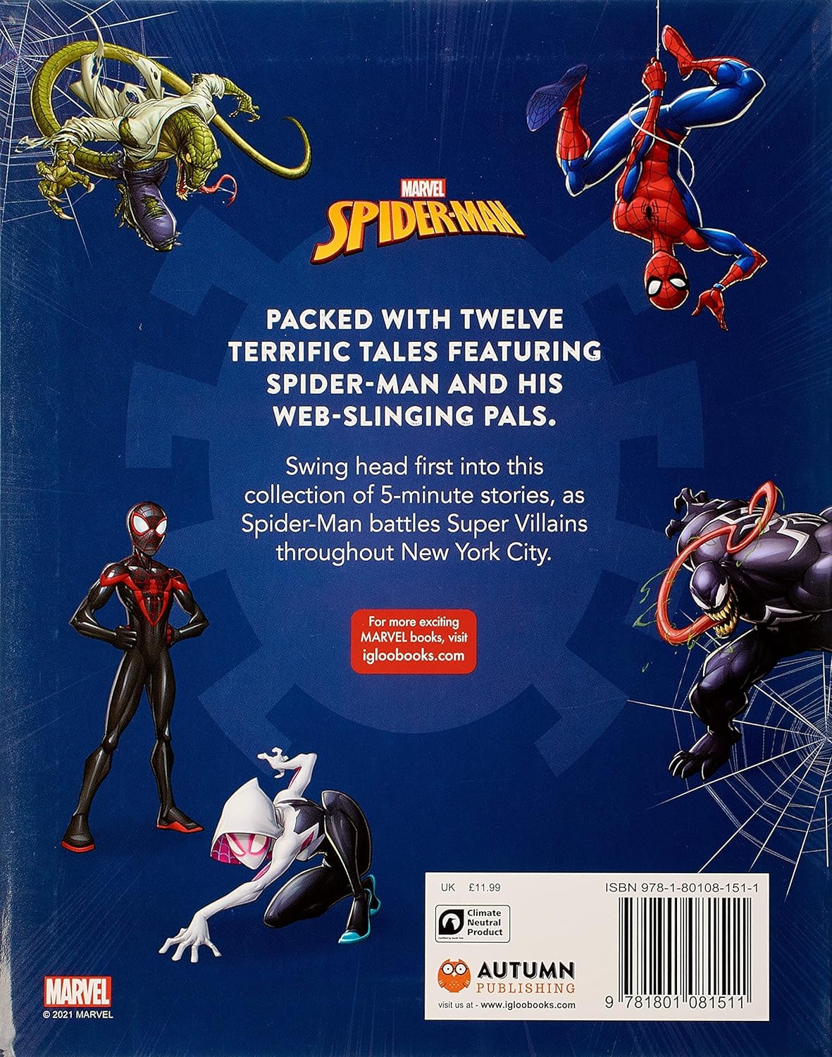 Marvel Spider-Man: 5-Minute Stories - The English Bookshop