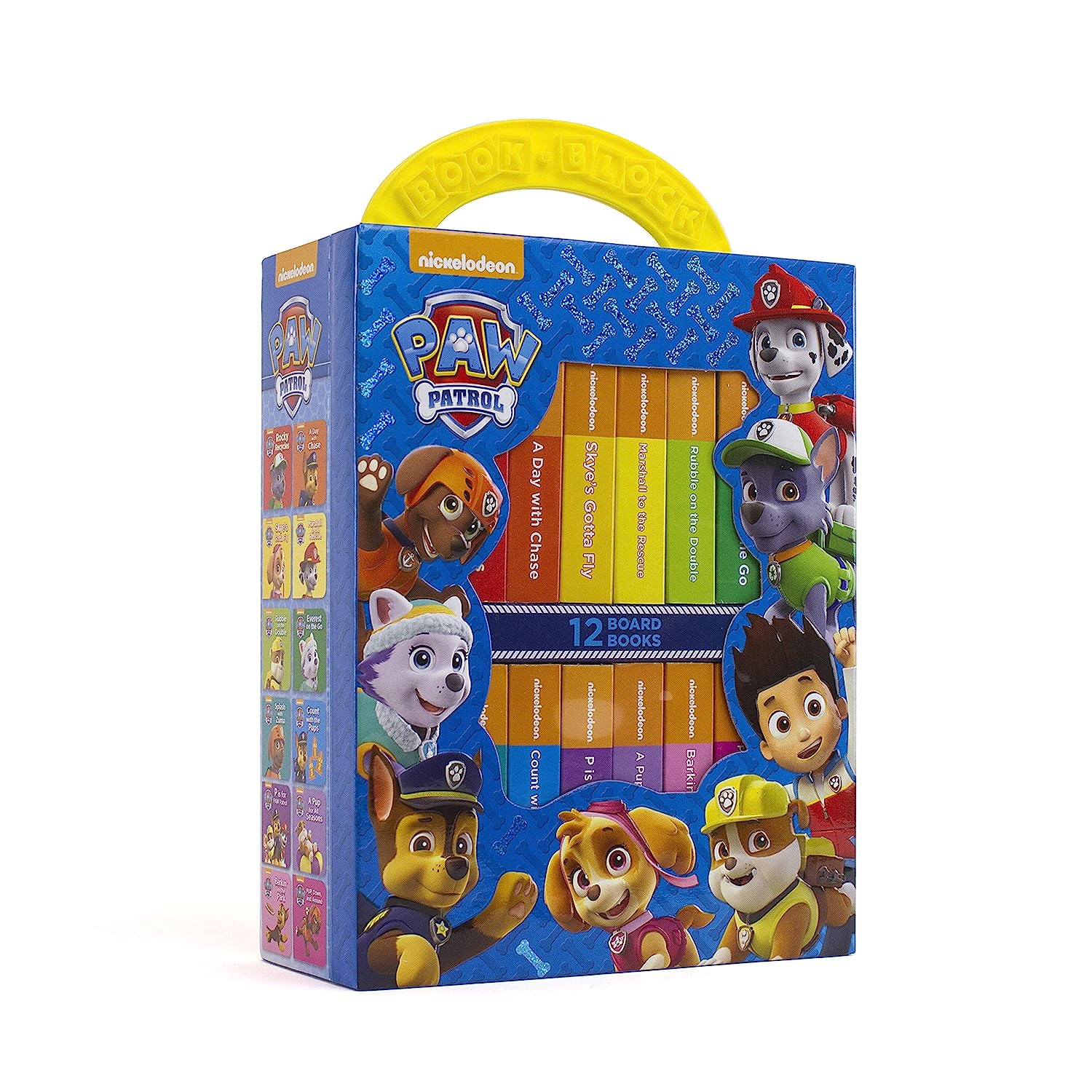 Nickelodeon Paw Patrol Chase, Skye, Marshall, and More! - My First Library Board Book Block 12-Book Set - The English Bookshop Kuwait