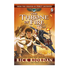 The Throne of Fire: The Graphic Novel, the Kane Chronicles Book 2