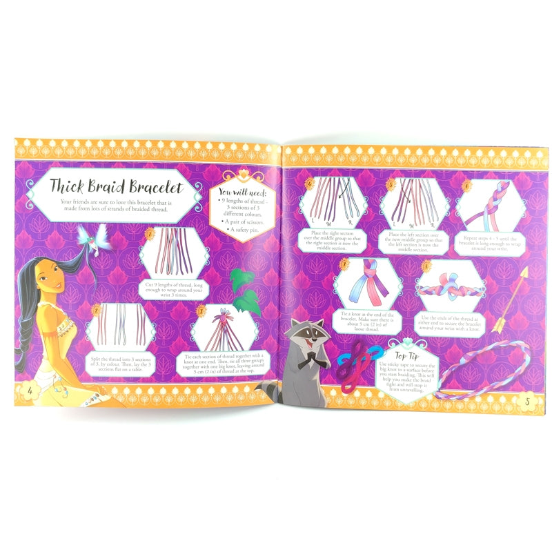 Disney Princess Mixed: Craft Book & Bead Box - The English Bookshop Kuwait