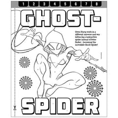 Marvel Spider-Man: Paint By Numbers - The English Bookshop