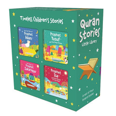 Quran Stories - Little Library - Vol.3  (4 Board Books Set) - The English Bookshop