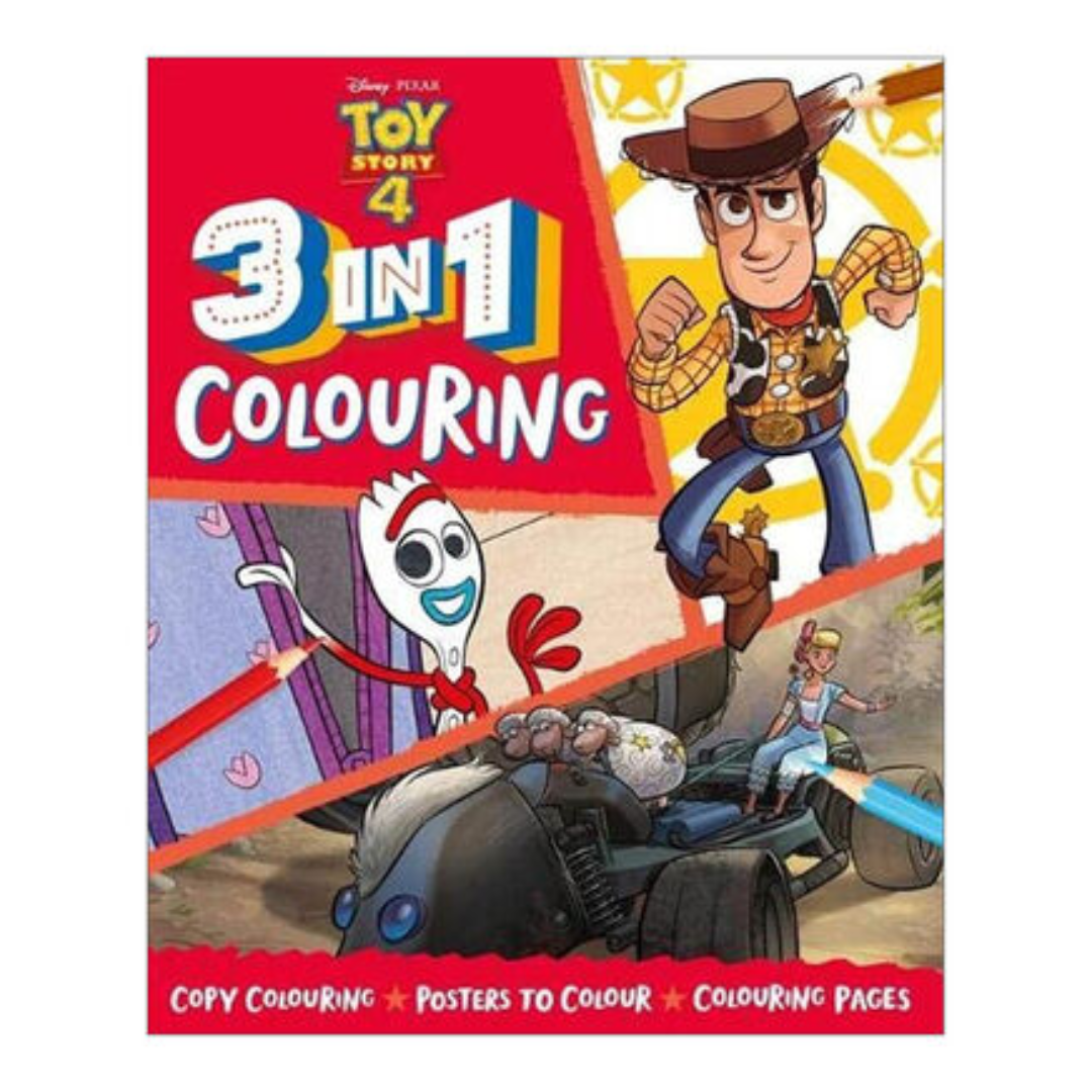 Disney Pixar Toy Story 4: 3-in-1 Colouring