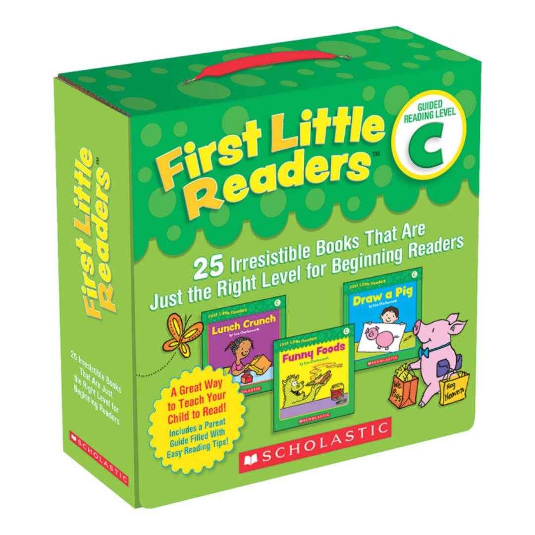 First Little Readers Parent Pack: Guided Reading Level C