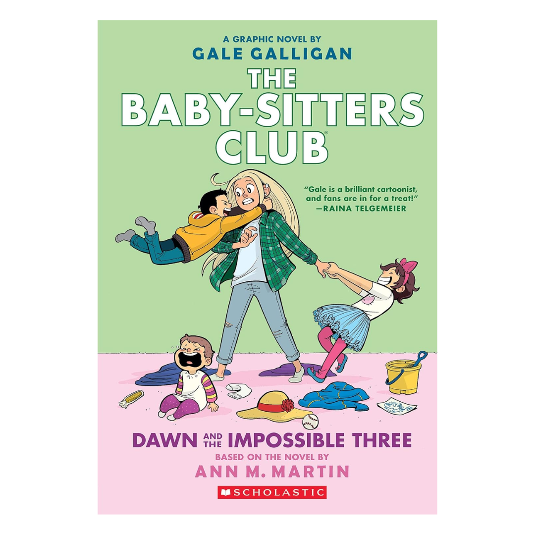 Dawn and the Impossible Three: A Graphic Novel (The Baby-Sitters Club #5) (The Baby-Sitters Club Graphix)