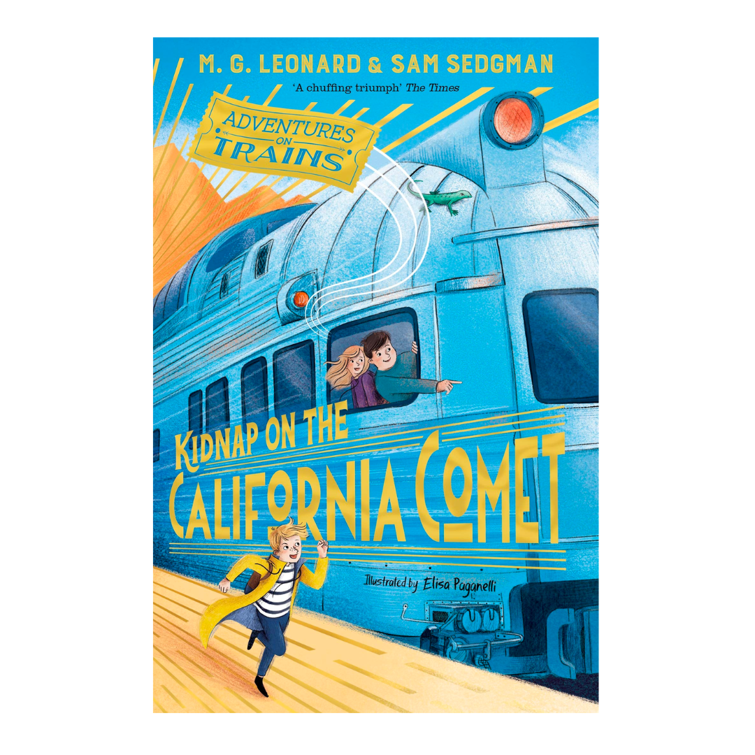 Kidnap on the California Comet (Adventures on Trains) - The English Bookshop Kuwait