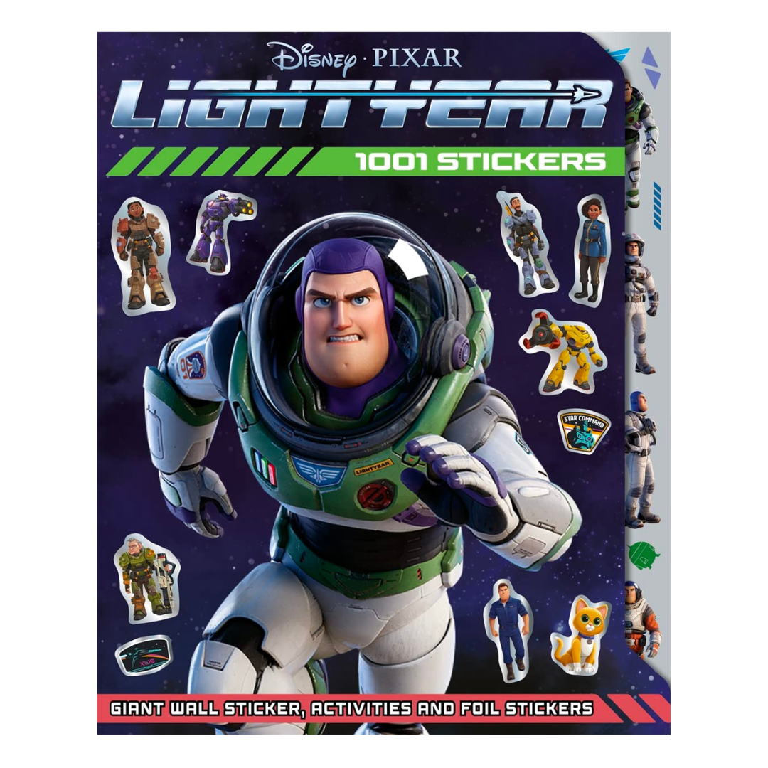 Disney Pixar Lightyear: 1001 Stickers (From the Movie) - The English Bookshop Kuwait