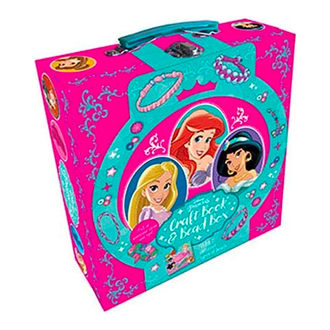 Disney Princess Mixed: Craft Book & Bead Box - The English Bookshop Kuwait