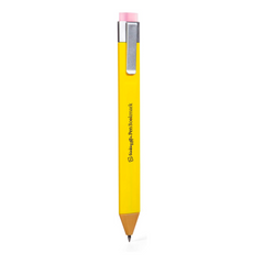 Pen Bookmark Yellow with Refills - The English Bookshop Kuwait