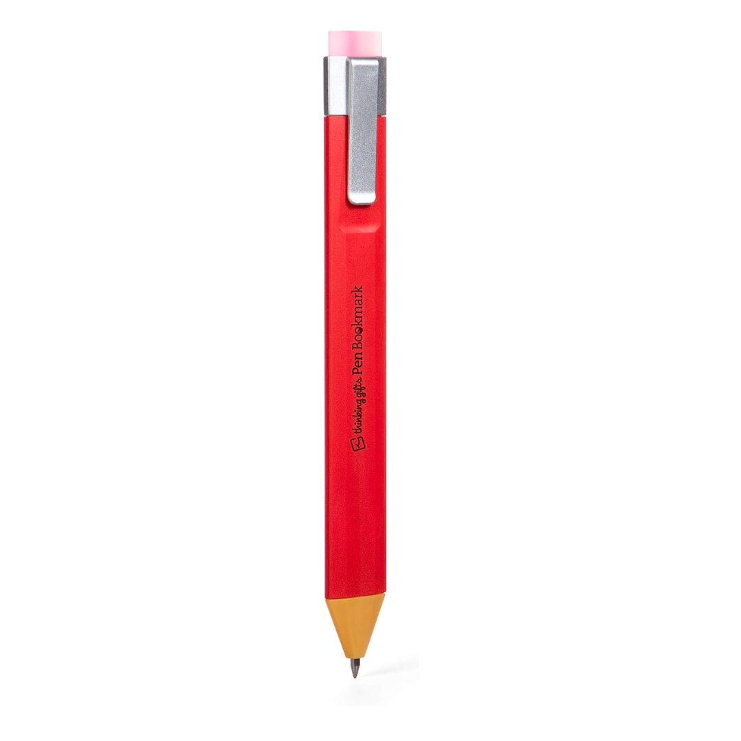 Pen Bookmark Red with Refills - The English Bookshop Kuwait
