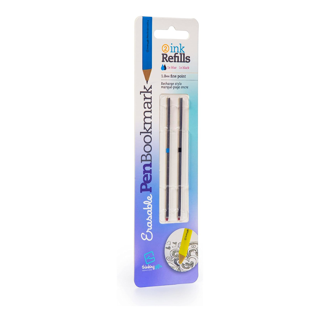 Pen Bookmark Ink Refill Pack 2pcs - The English Bookshop Kuwait