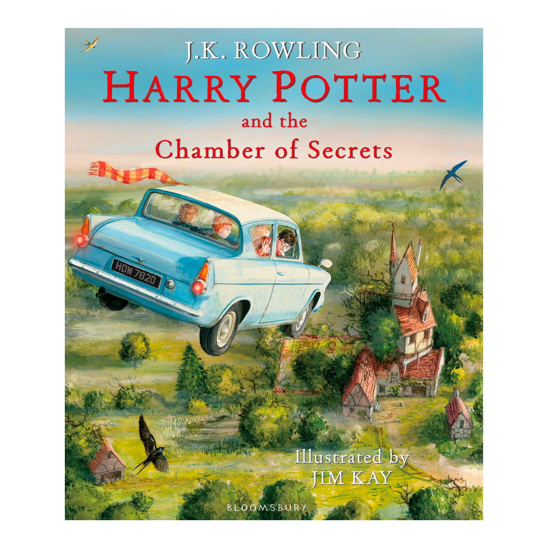 Harry Potter and the Chamber of Secrets: Illustrated Edition - The English Bookshop Kuwait