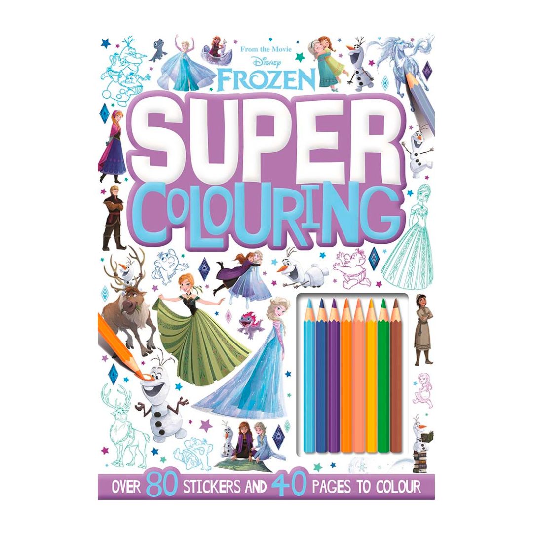 Disney Frozen: Super Colouring - The English Bookshop Kuwait