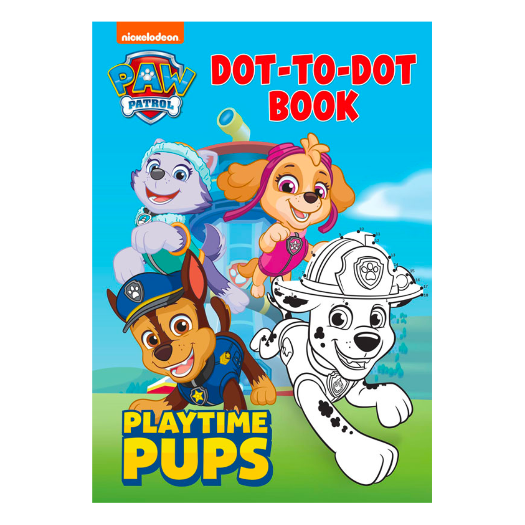 Paw Patrol Dot to Dot Book - The English Bookshop Kuwait