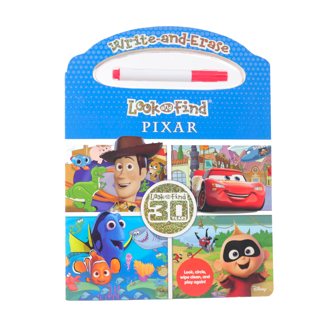 Disney Pixar Toy Story, Cars, and More! - Write-and-Erase Look and Find Wipe Clean Board - The English Bookshop Kuwait