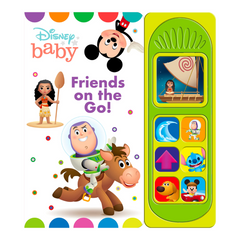 Disney Baby Mickey Mouse, Buzz Lightyear, Moana, and More! – Friends on the Go! 7-Button Sound Book - The English Bookshop Kuwait