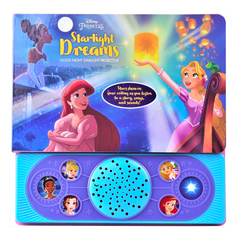 Disney Princess Cinderella, Belle, Rapunzel, an More! - Starlight Dreams Good Night Starlight Projector - PI Kids (Play-A-Song) - The English Bookshop Kuwait