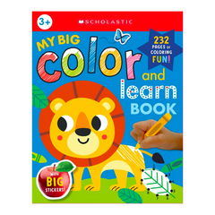 My Big Color & Learn Book: Scholastic Early Learners (Coloring Book) - The English Bookshop Kuwait