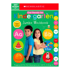 Get Ready for Kindergarten Jumbo Workbook: Scholastic Early Learners (Jumbo Workbook) - The English Bookshop Kuwait