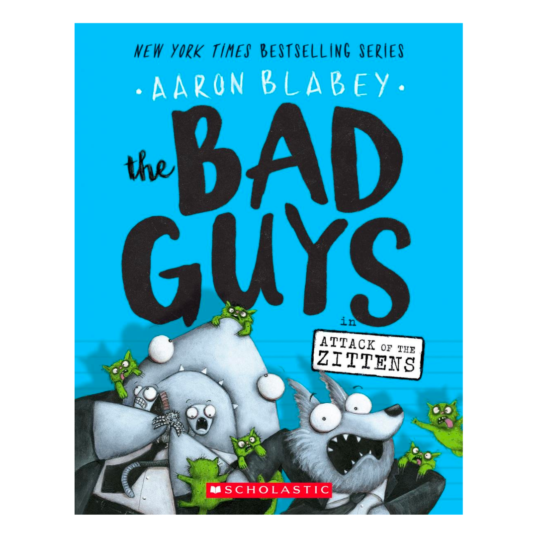 The Bad Guys in Attack of the Zittens (The Bad Guys #4) - The English Bookshop Kuwait