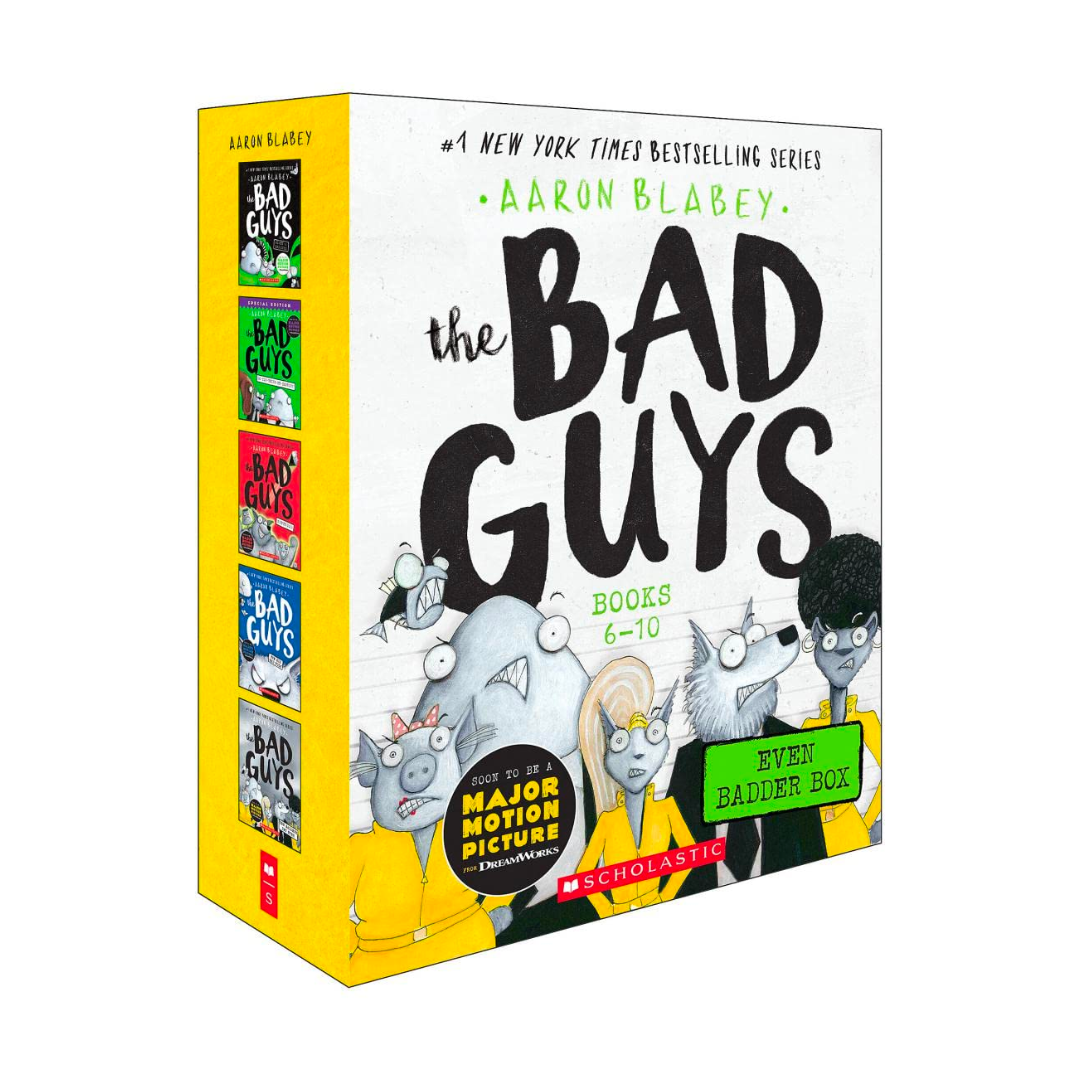 The Bad Guys Even Badder Box Set (the Bad Guys 6-10) (Bad Guys) - The English Bookshop Kuwait