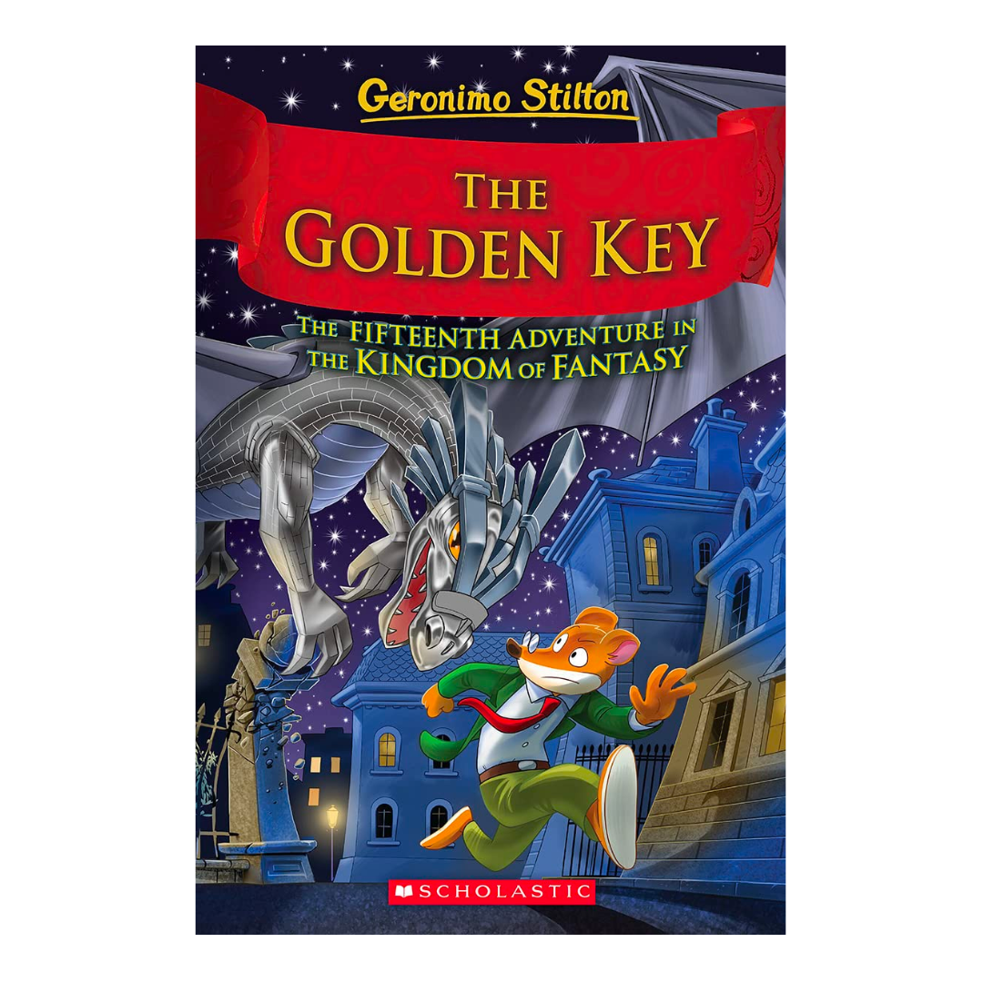 The Golden Key (Geronimo Stilton and the Kingdom of Fantasy #15) - The English Bookshop Kuwait