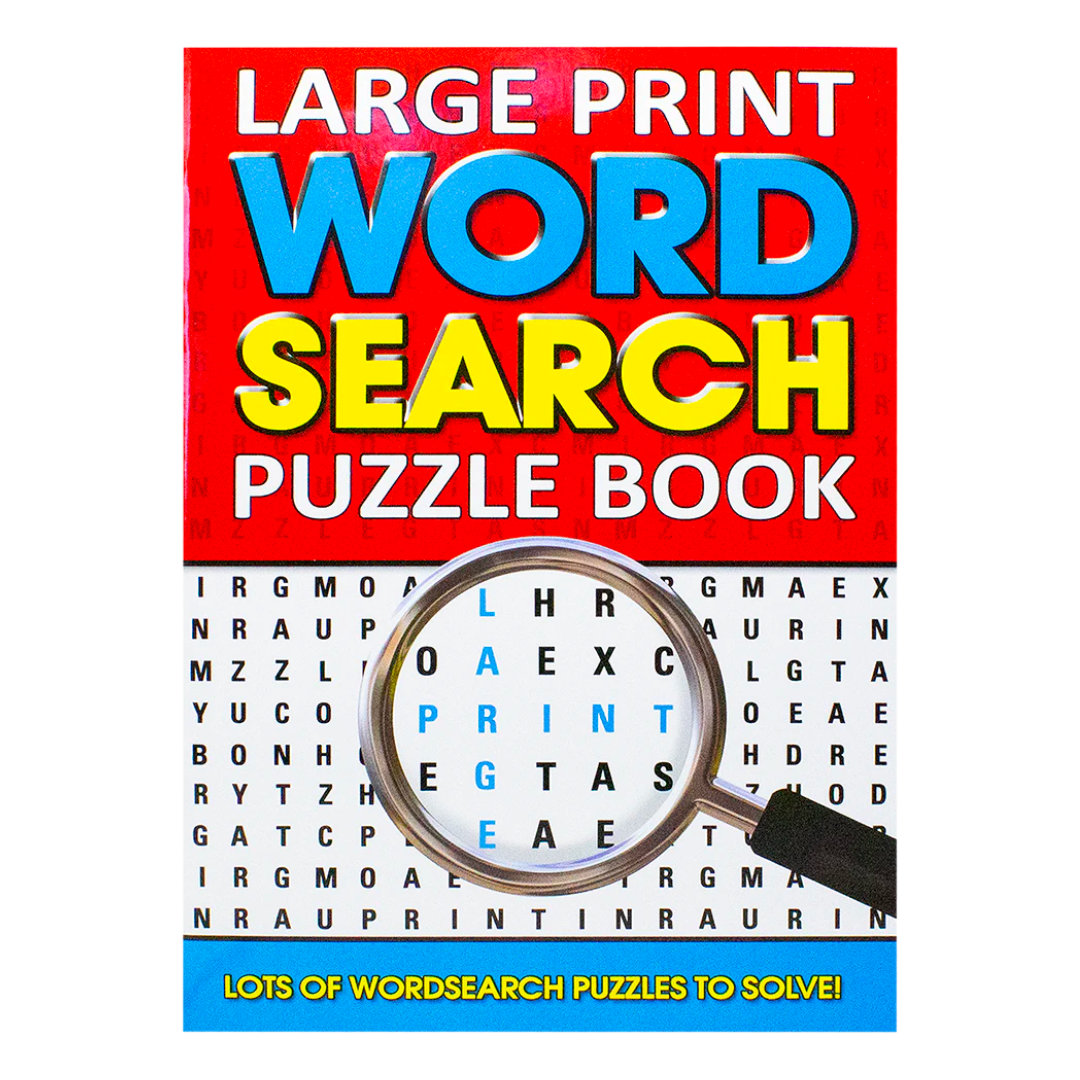 Large Print Wordsearch Books - The English Bookshop Kuwait