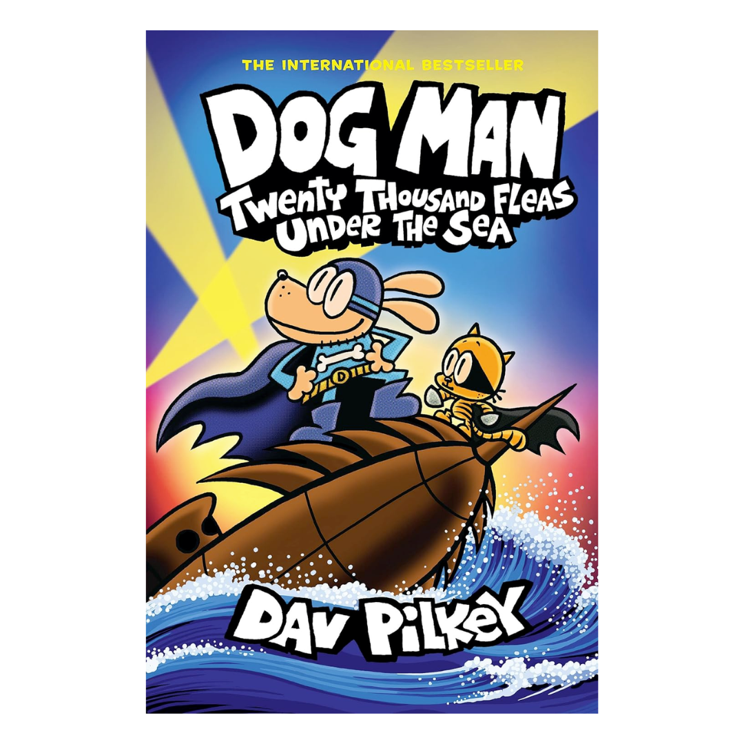 Dog Man: Twenty Thousand Fleas Under the Sea: A Graphic Novel (Dog Man #11): From the Creator of Captain Underpants - The English Bookshop
