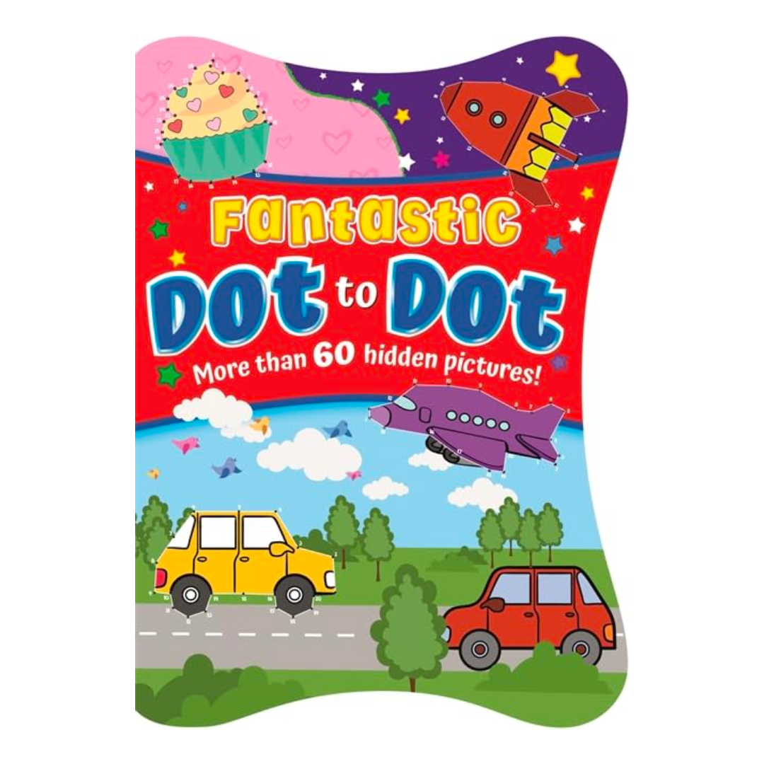 Fantastic Dot to Dot (Shaped Puzzles for Kids) - The English Bookshop