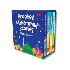 Prophet Muhammad Stories - Little Library  (4 Board Books Set) - The English Bookshop