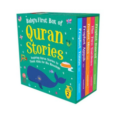 Baby's First Box of Quran Stories (Set of Five Board Books) Vol - 2 - The English Bookshop