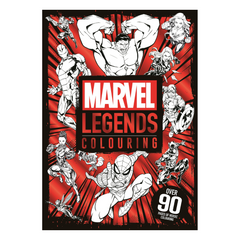 Marvel Legends Colouring - The English Bookshop