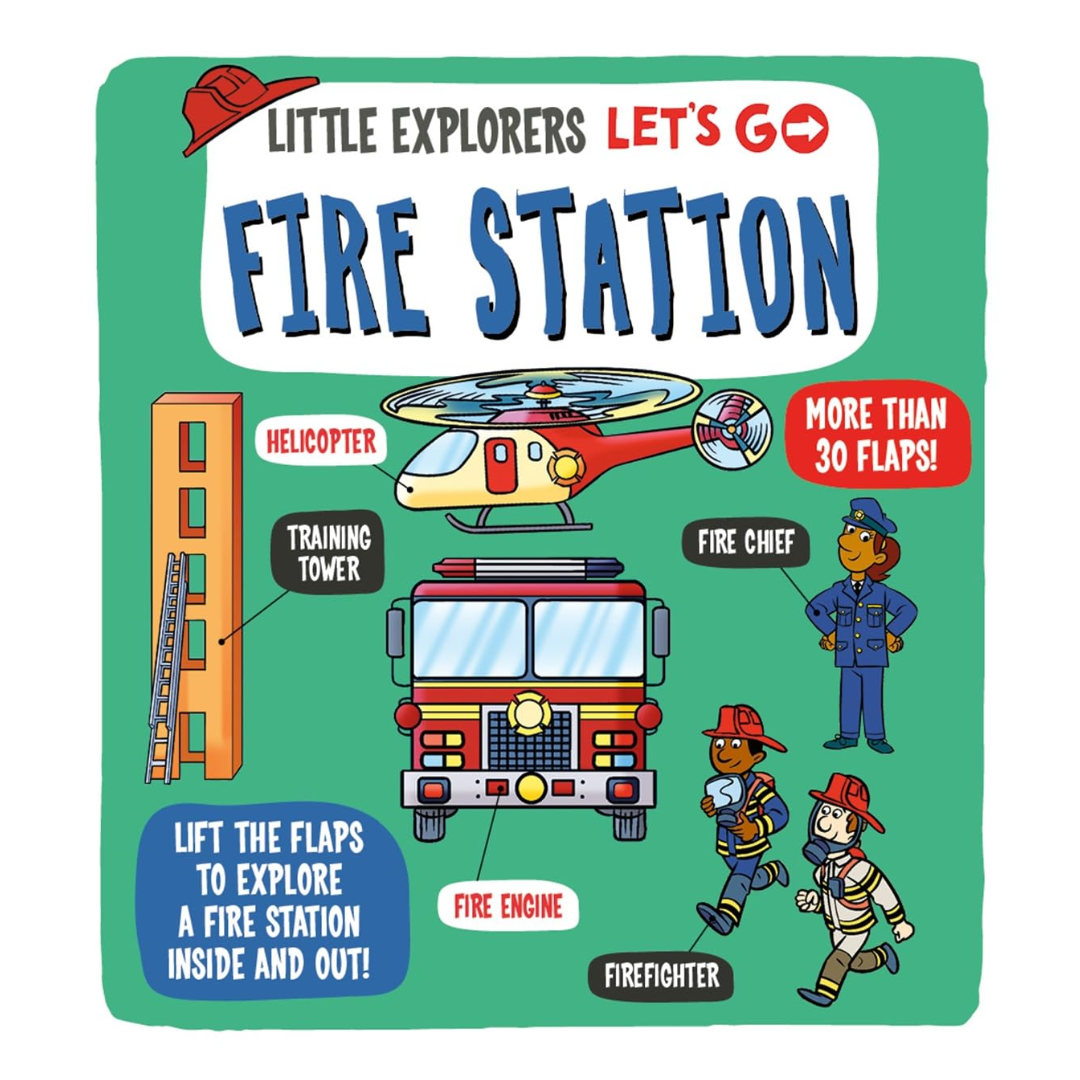 Little Explorers: Let's Go! Fire Station - The English Bookshop