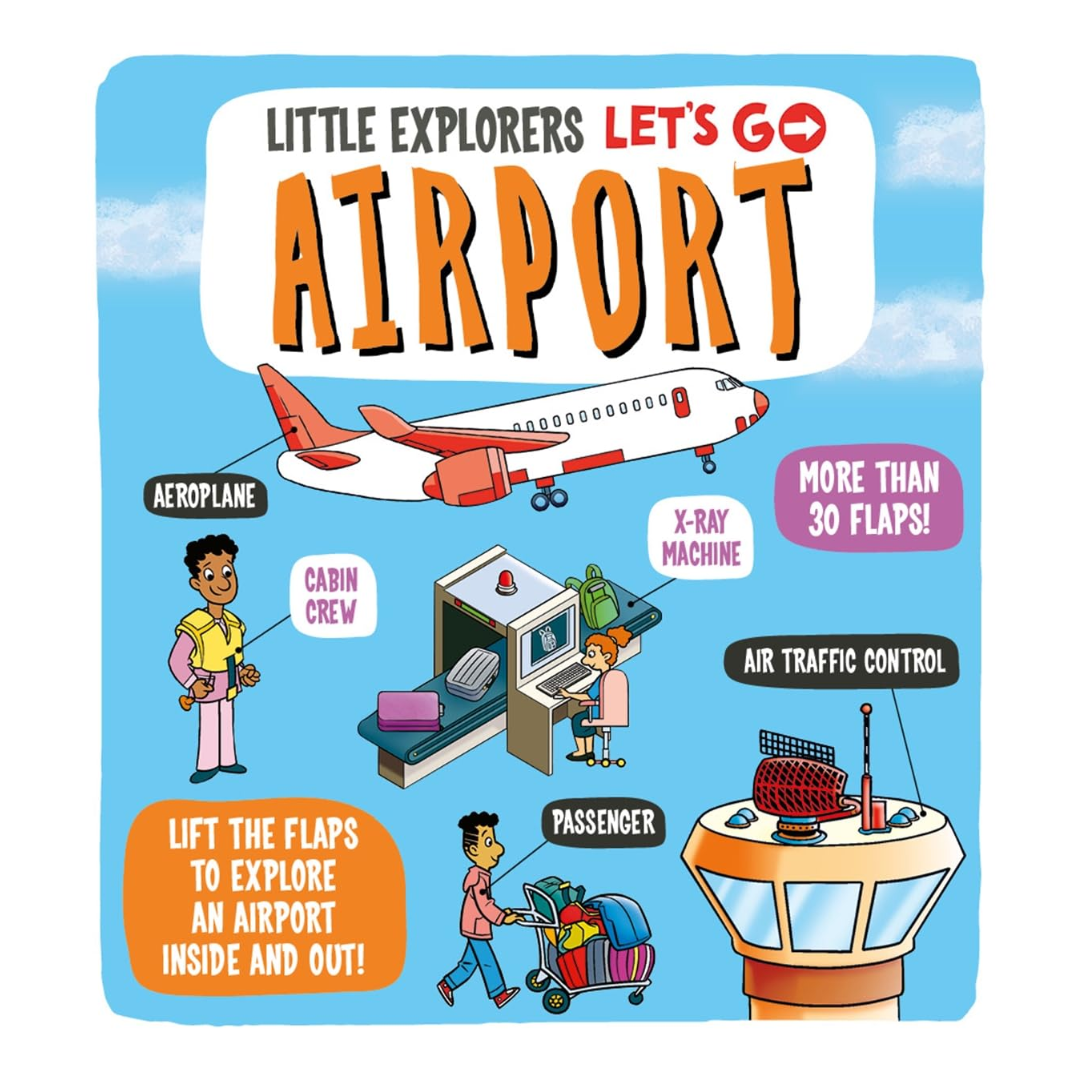 Little Explorers: Let's Go! Airport - The English Bookshop