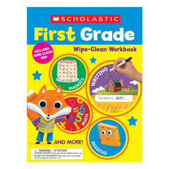 First Grade Wipe-Clean Workbook - The English Bookshop