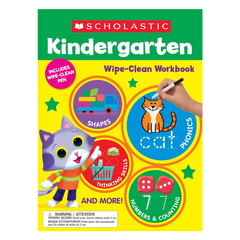 Kindergarten Wipe-Clean Workbook - The English Bookshop