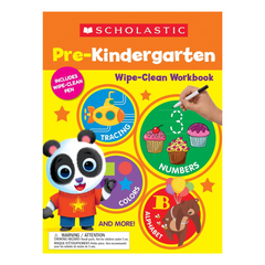 Pre-K Wipe-Clean Workbook - The English Bookshop