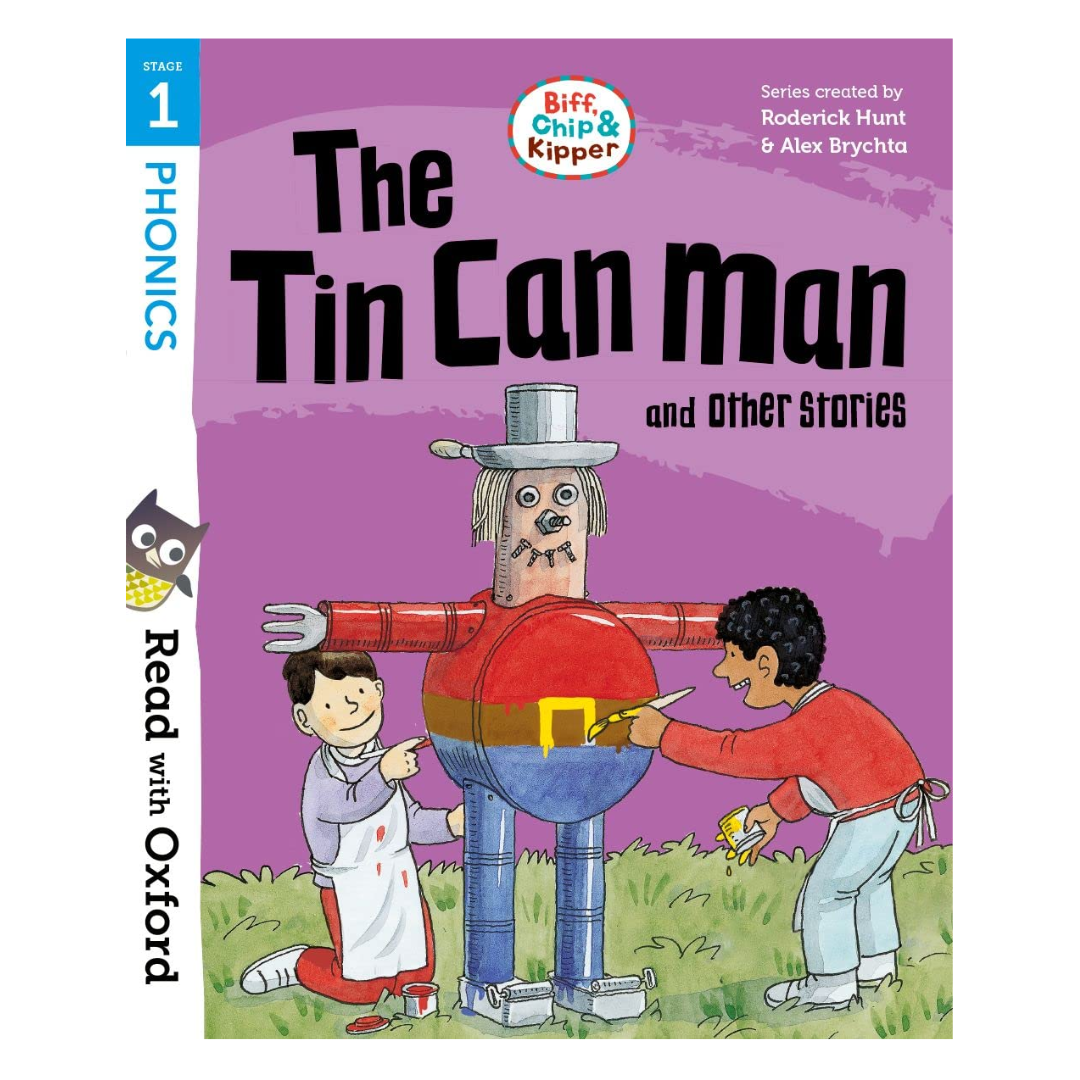 Read with Oxford: Stage 1: Biff, Chip and Kipper: The Tin Can Man and Other Stories - The English Bookshop