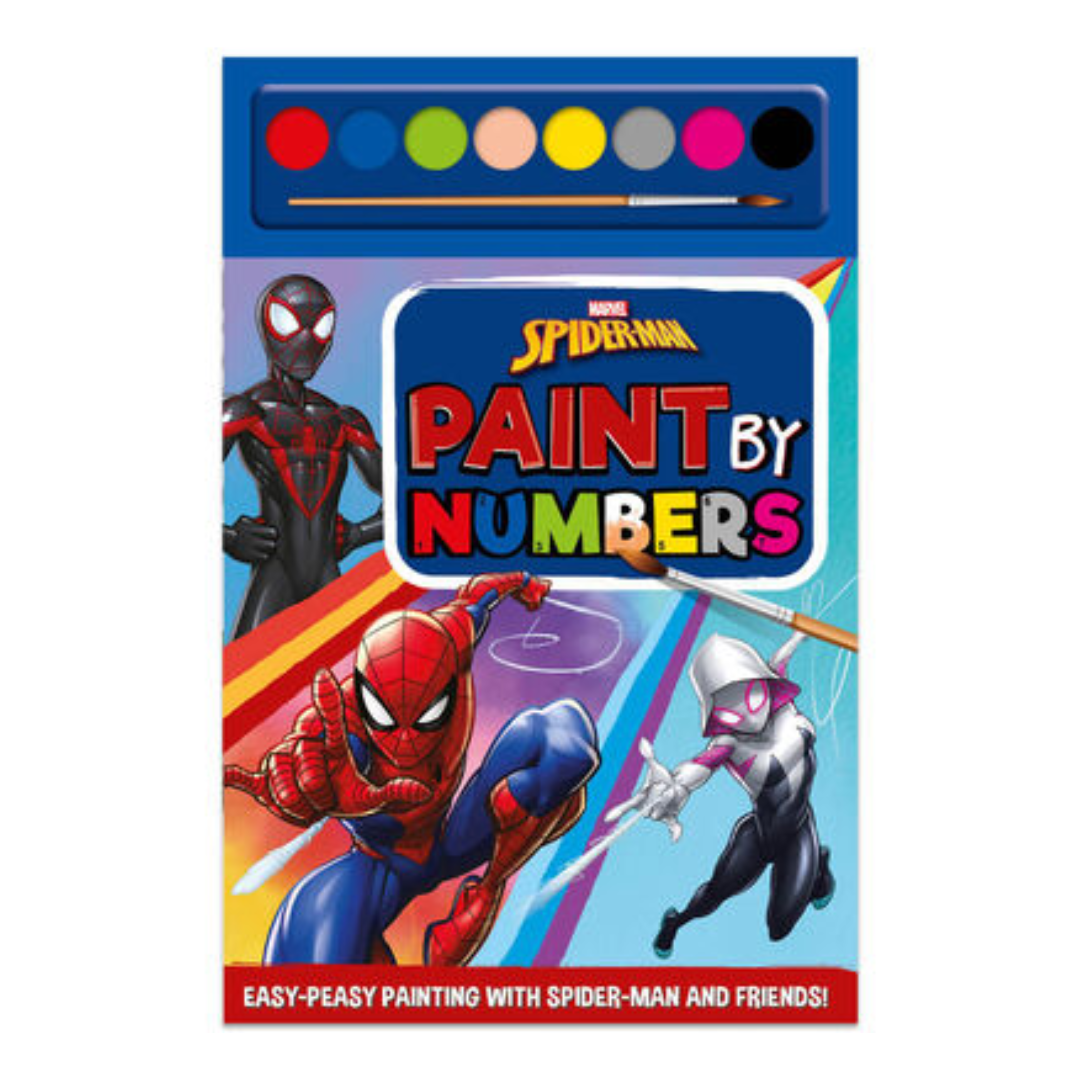 Marvel Spider-Man: Paint By Numbers - The English Bookshop